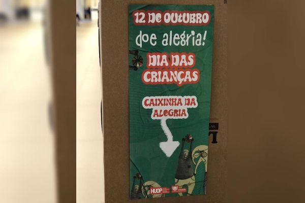 Hospital Universitário do Oeste do Paraná arrecada brinquedos para o Dia das Crianças