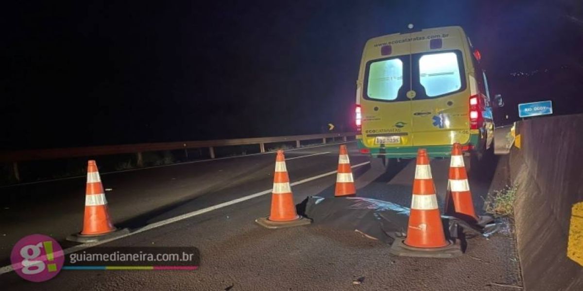 Homem morre atropelado na BR-277 entre Medianeira e Matelândia