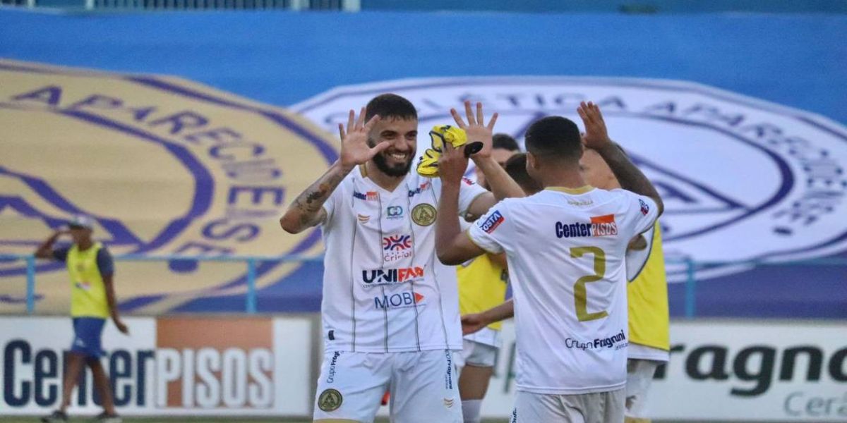 Aparecidense-GO bate Cianorte-PR por 1 a 0 e vai às quartas da Série D