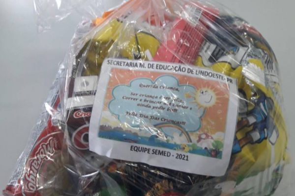 Prefeitura de Lindoeste distribui Kits de Doces para o Dia da Crianças