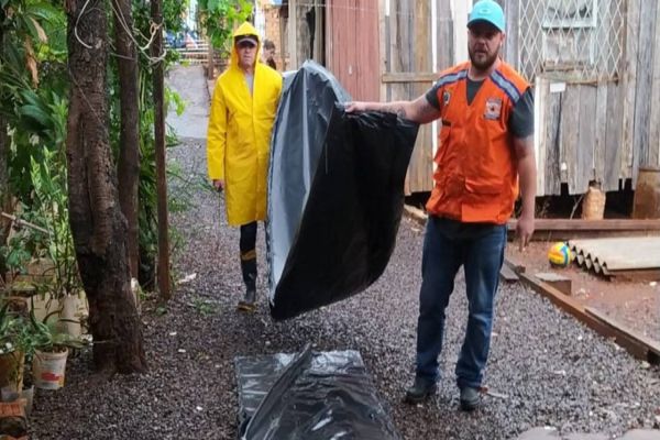 Defesa Civil registra 40 ocorrências por conta das fortes chuvas