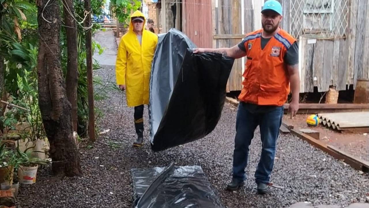 Defesa Civil registra 40 ocorrências por conta das fortes chuvas