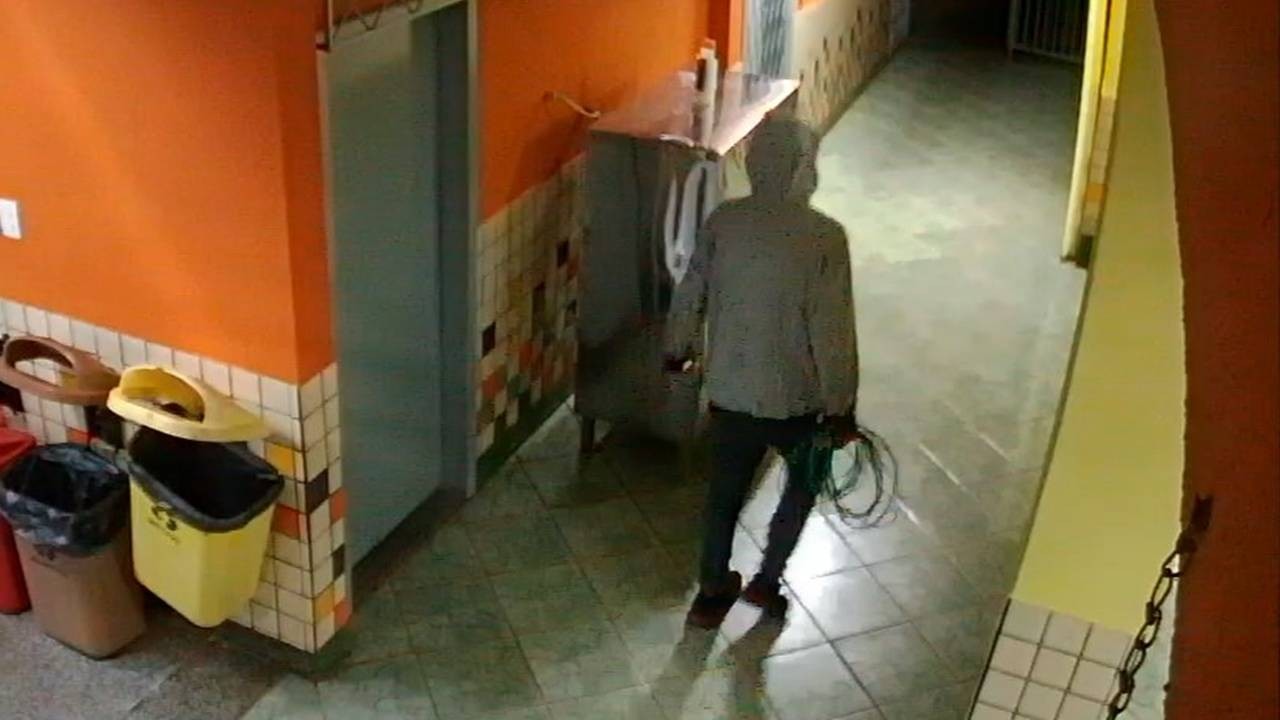 Novamente: Escola Municipal Terezinha é alvo de tentativa de furto de fios