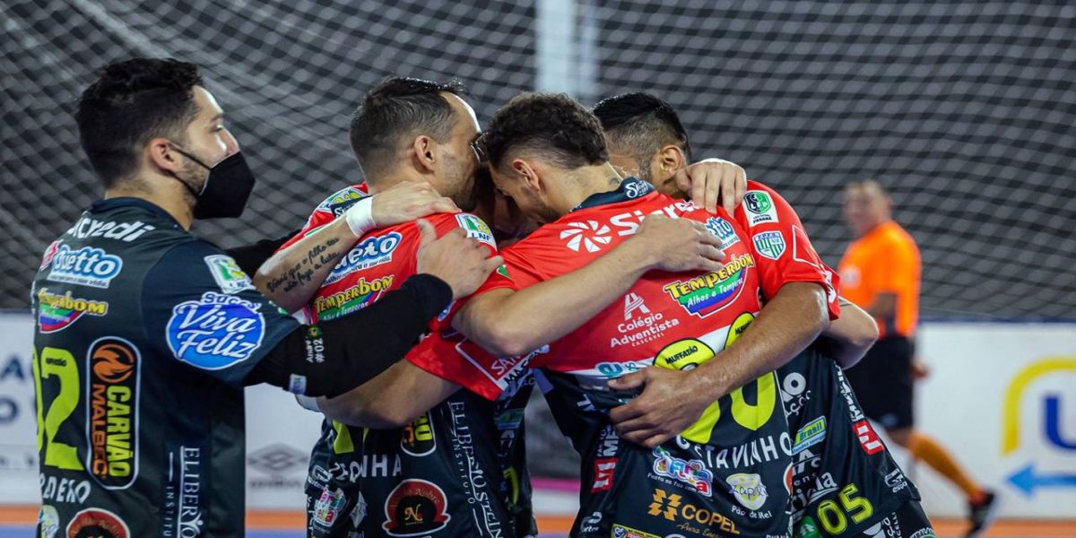 Cascavel Futsal vai enfrentar Tubarão nas oitavas da Liga Nacional de Futsal