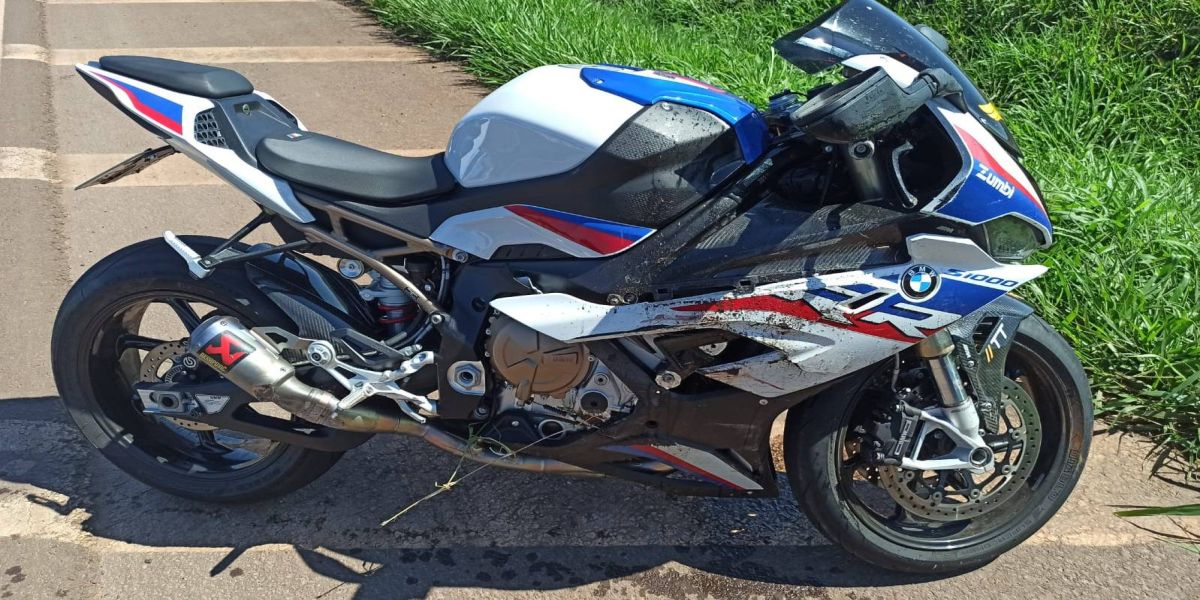 Motociclista fica em estado grave após colisão transversal na BR-467 em Sede Alvorada