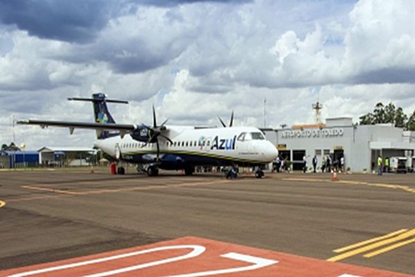Aeroporto de Toledo poderá ter Voos diário da Azul ainda este ano