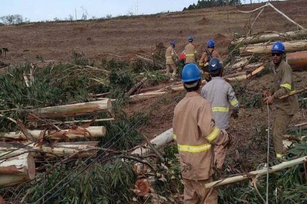 Copel já atendeu mais de 9 mil ocorrências após temporal