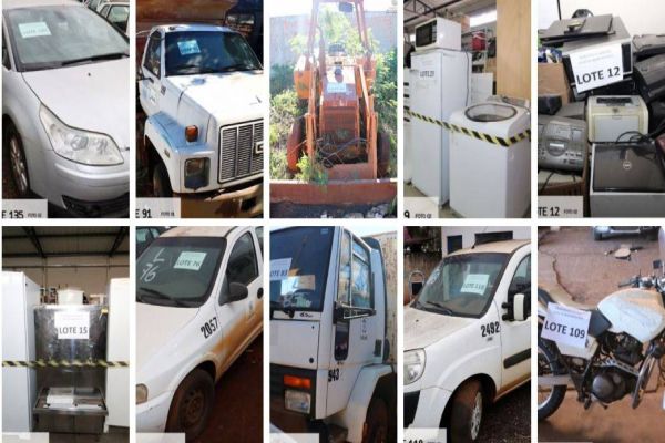 Seplag realiza leilão de bens inservíveis