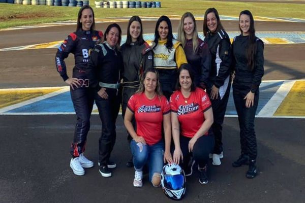 Última etapa do Metropolitano de Kart de Cascavel terá uma corrida só de mulheres "Categoria Baton"