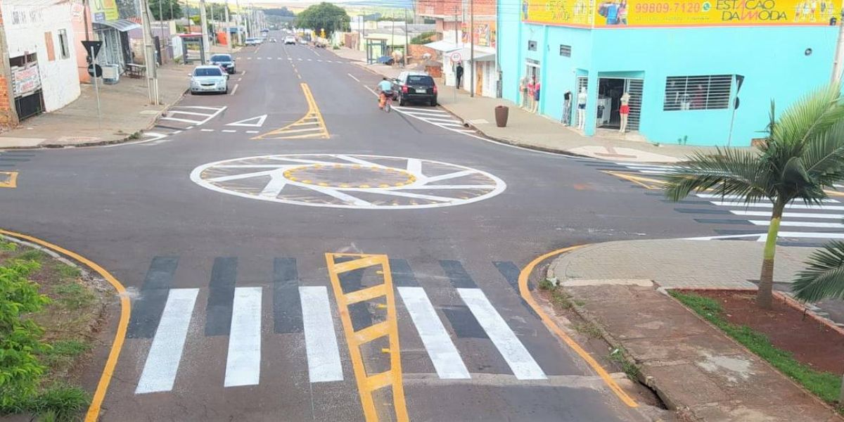 Transitar autoriza rotatória no cruzamento da Rua Mato Grosso x Treze de Maio