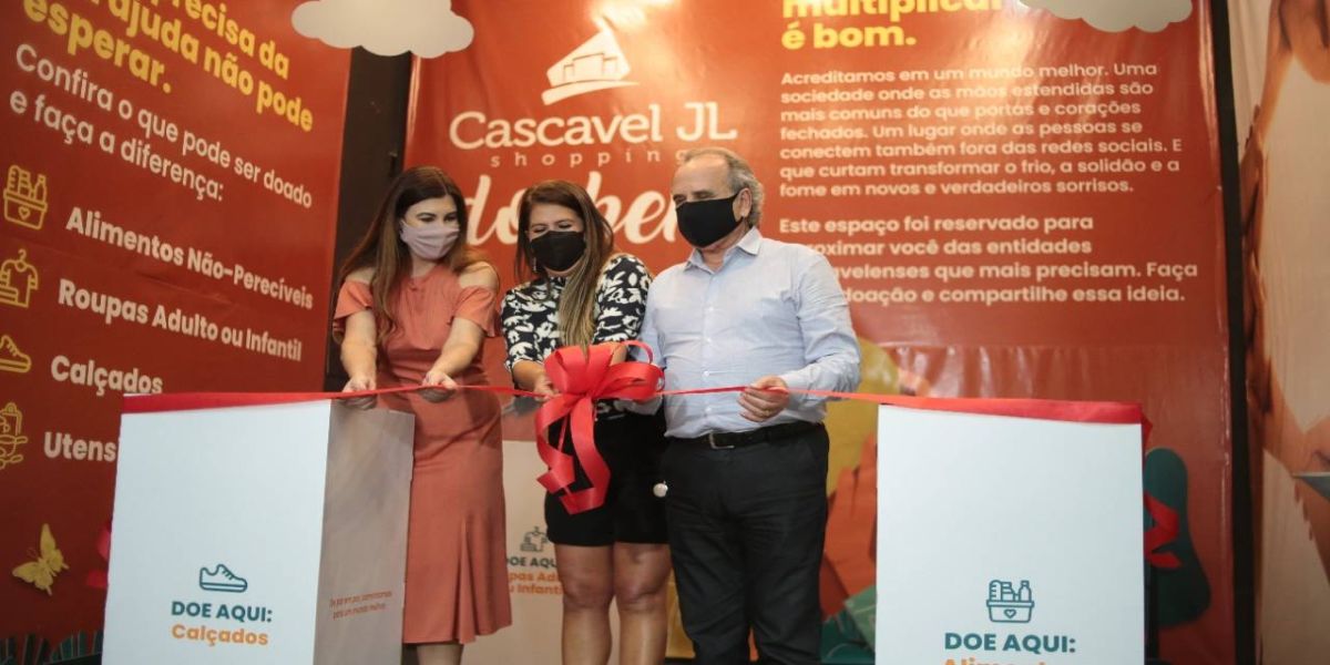 Iniciativa de shopping incentiva ação social em Cascavel
