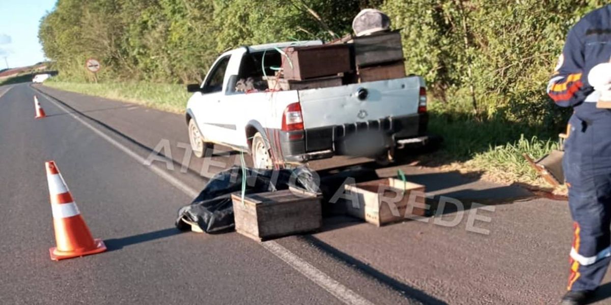 Apicultor é atingido por disparos de arma de fogo e morre na beira da rodovia em Tibagi