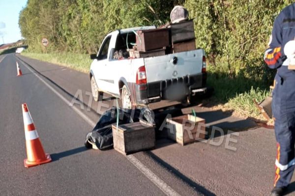 Apicultor é atingido por disparos de arma de fogo e morre na beira da rodovia em Tibagi