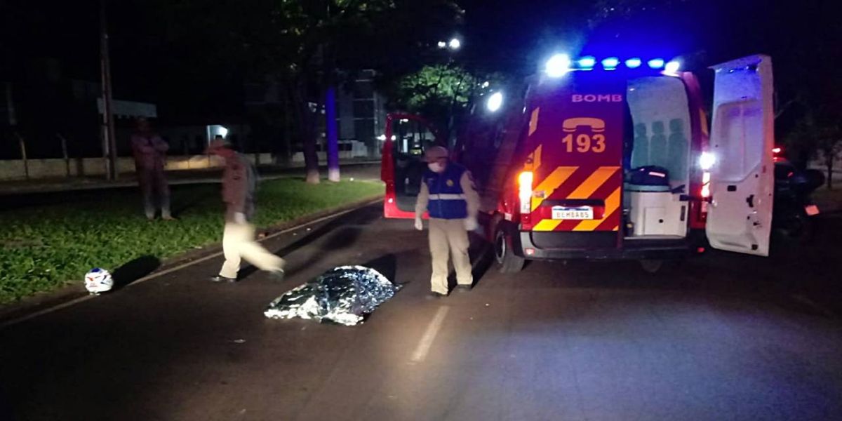 Rapaz de 24 anos morre após sofrer queda de moto em Toledo