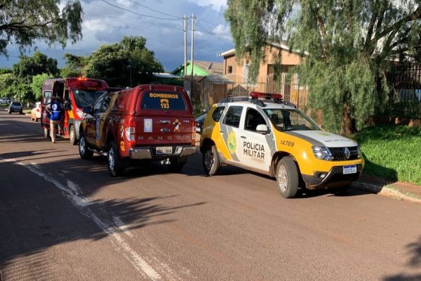 Imagem referente a notícia: Homem é esfaqueado pelo primo no Jardim Alvorada em Cascavel