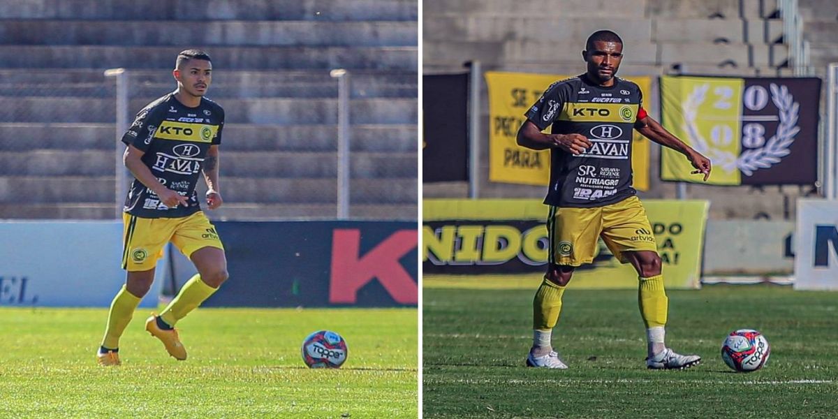 FC Cascavel renova com a dupla zaga, Willian Gomes e Lucas Oliveira para a temporada de 2022