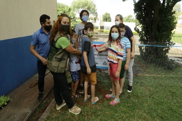 Alunos do Cetea participam de projeto de educação ambiental