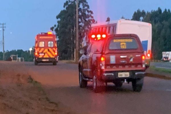Imagem referente a notícia: Homem de 46 anos é baleado no abdômen no Bairro Santos Dumont