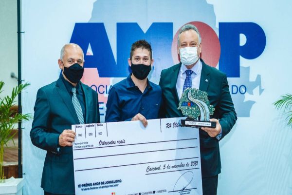 Portal SOT conquista o 2º lugar na categoria "Fotografia" do Prêmio Amop de Jornalismo