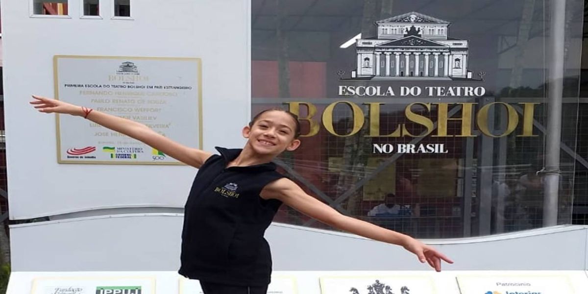 Cascavelense é aprovada em seletiva nacional da Escola do Teatro Bolshoi