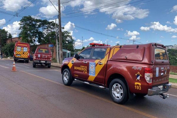 Motociclista fica em estado gravíssimo após colisão de trânsito no Bairro Brasília
