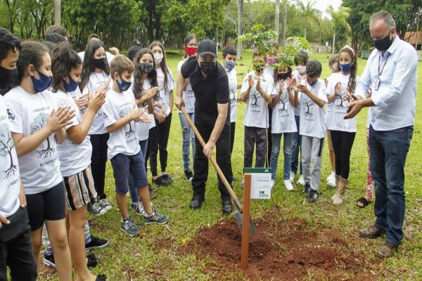Itaipu e lindeiros concluem fase municipal da campanha de 24 milhões de árvores plantadas