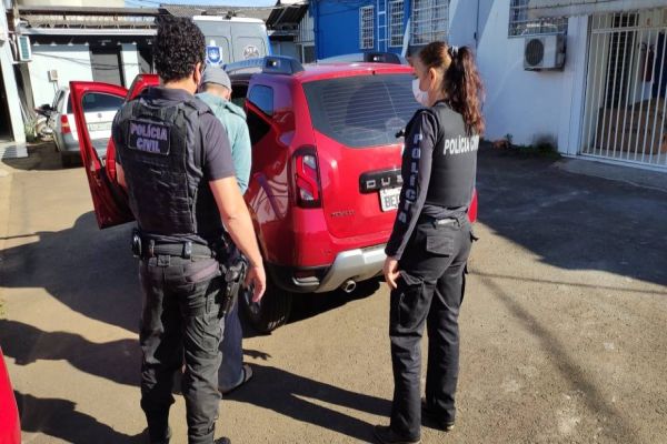 Polícia Civil prende suspeito de agredir e estuprar adolescente em Francisco Beltrão