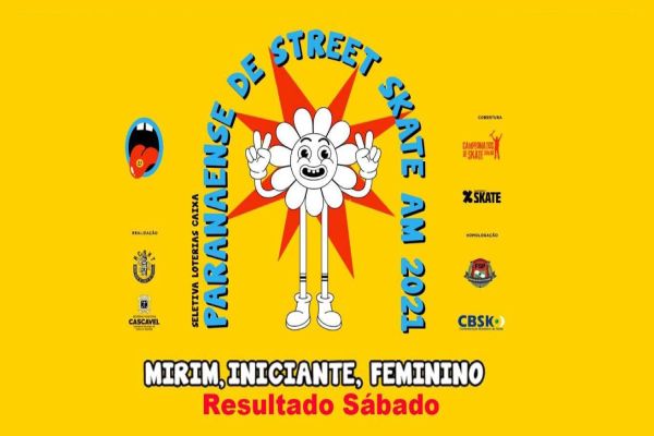 Paranaense de Skate | Confira os vencedores das três categorias disputadas no sábado