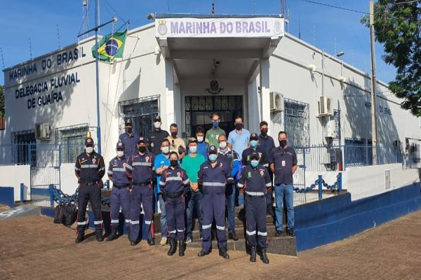 Curso de embarcações fecha  ciclo de operações do Samu