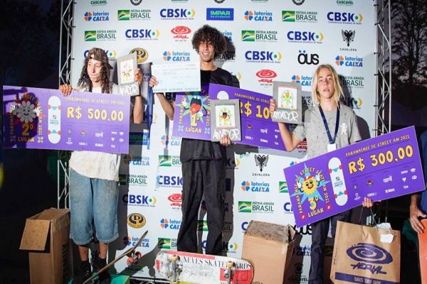 Imagem referente a notícia: Paranaense de Skate | Confira o pódio das categorias Amador e Master