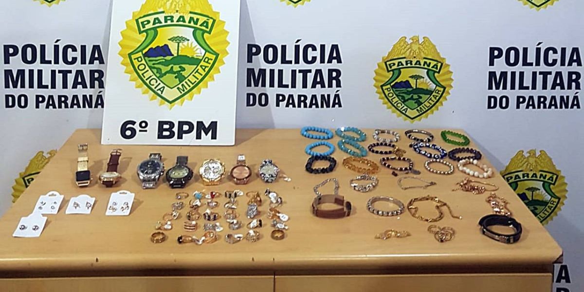Homem é preso com vários objetos furtados no Bairro Interlagos