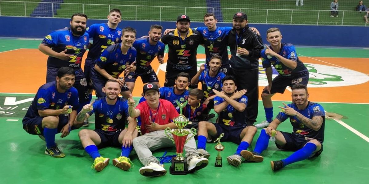 ZZ Lanches é a grande campeã da Copa Cascavel de Futsal Masculino Adulto