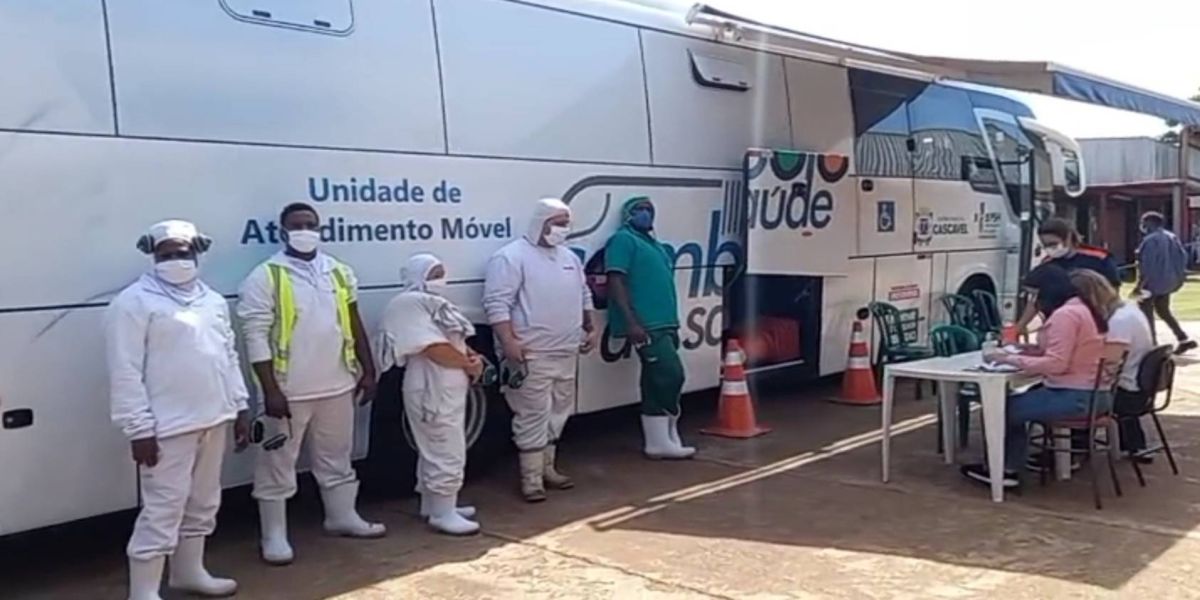 Coronavírus: Coopavel participa de busca ativa do Comboio da Saúde por não vacinados
