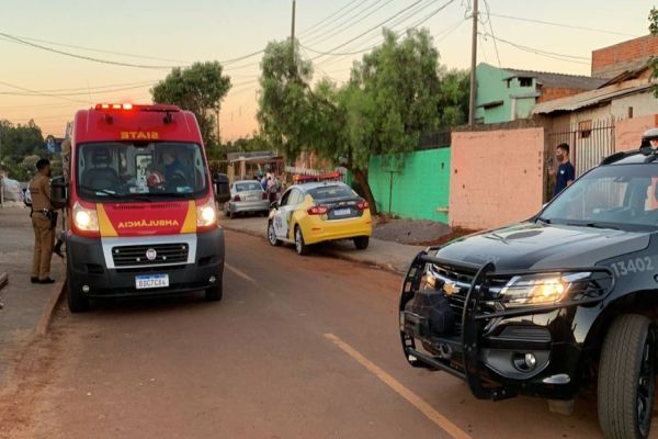 Jovem é atingido na perna por disparo de arma de fogo no Bairro Cascavel Velho