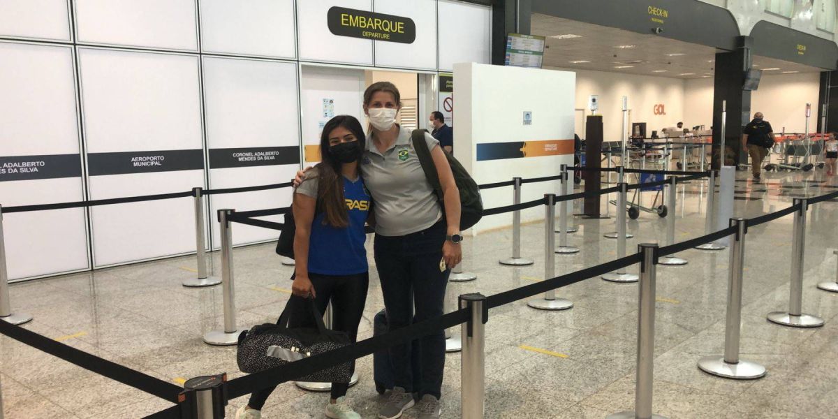 Beatriz Vergutz e Luana Marinho embarcam para os Jogos Pan em Cali