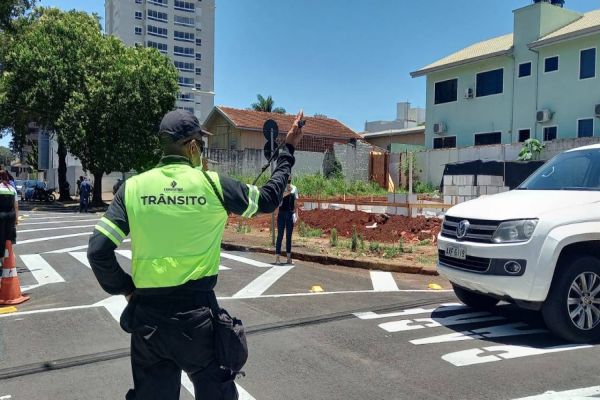 Condutores aprovam a nova faixa avançada na Maranhão x Sete de Setembro