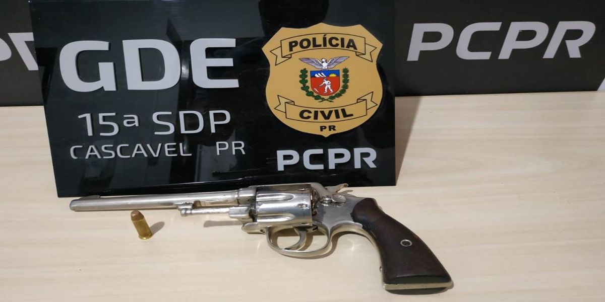 GDE detém homem por posse Ilegal de Arma de Fogo