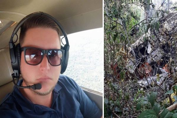 Morador de Cafelândia fica com 76% do corpo queimado após queda de avião agrícola em Cuiabá