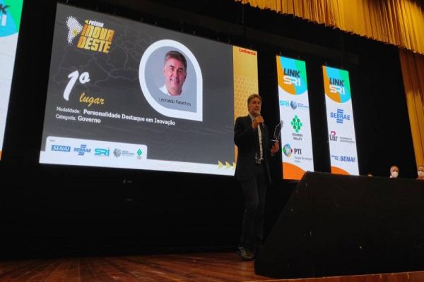 Cascavel volta a ser destaque e fica em primeiro lugar no Prêmio Inova Oeste 2021