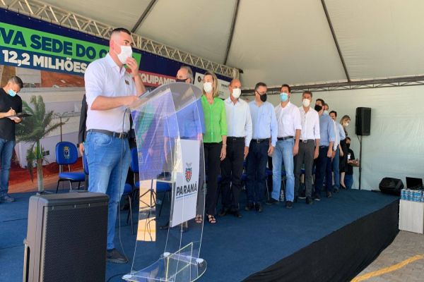 Governador inaugura nova sede do Cisop, que atende até 20 mil consultas por mês no Oeste