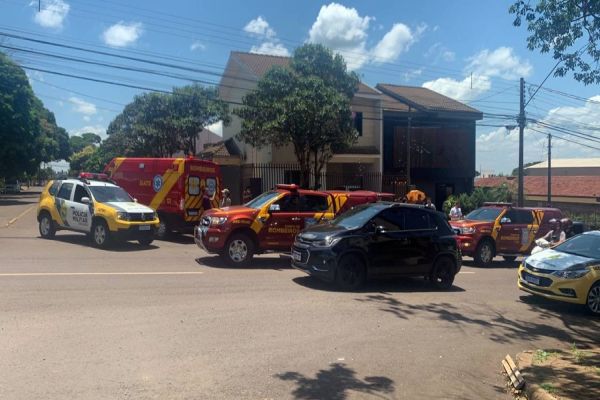 Imagem referente a notícia: Homem reage assalto e é baleado no Bairro Cancelli em Cascavel