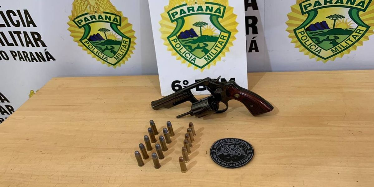 Homem de 28 anos é detido por posse ilegal de arma de fogo em Cascavel