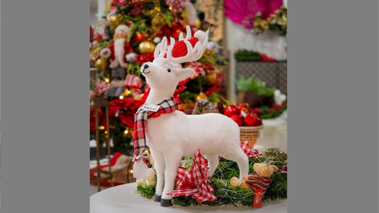 Casa Lelena especial de Natal apresenta decorações para todos os ambientes em shopping de Cascavel