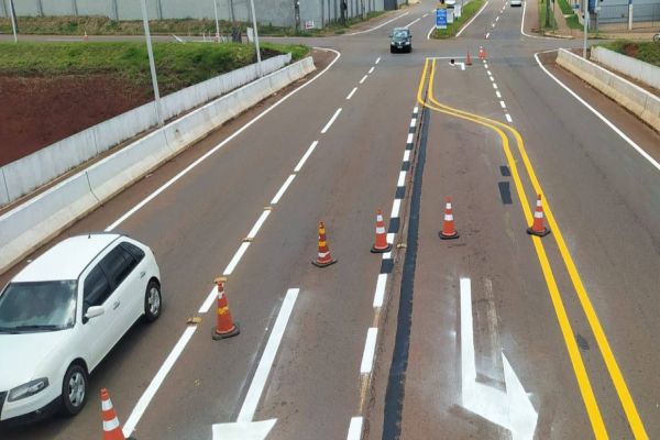 Cataratas abre o planejamento da Transitar de reforço na sinalização horizontal dos bairros