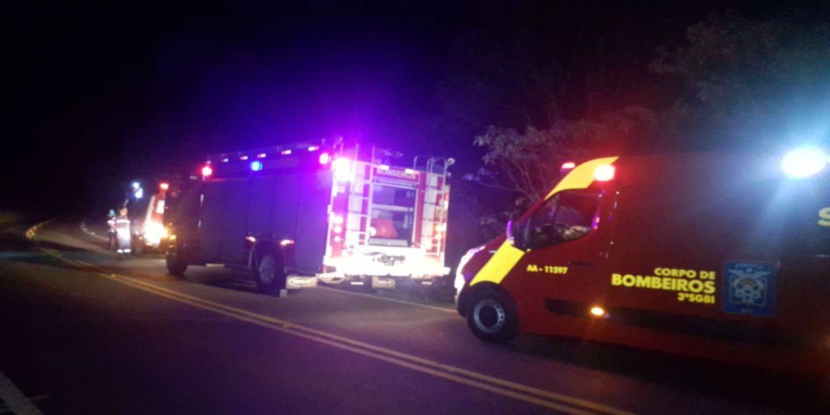 Dois capotamentos são registrados durante a madrugada