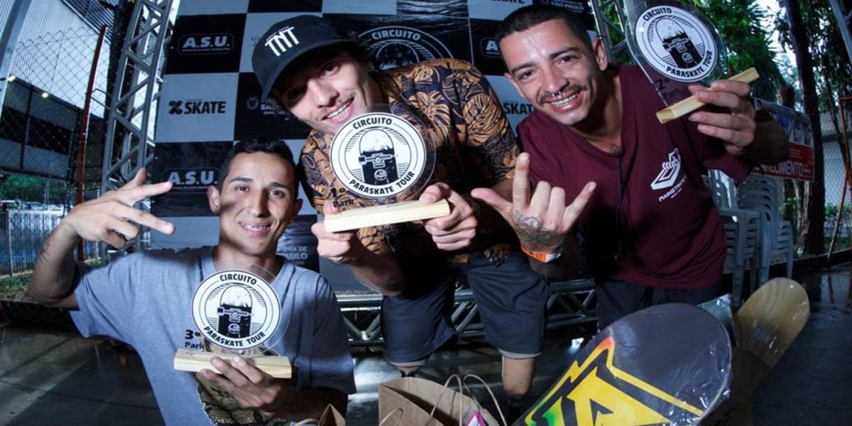 Circuito Paraskate Tour consagra os campeões e mostra a união dos atletas brasileiros