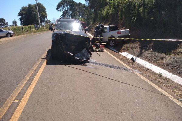 Polícia Rodoviária Federal atende acidente com morte na BR 158 em Laranjeiras do Sul