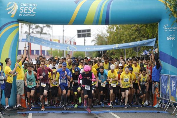 Sesc PR divulga calendário do Circuito Sesc de Corridas 2022
