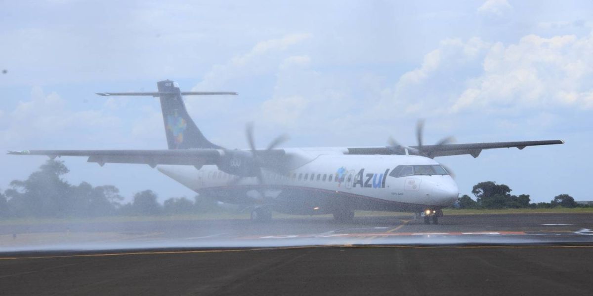 Azul retoma voos regulares em Toledo, Ponta Grossa, Pato Branco e Guarapuava