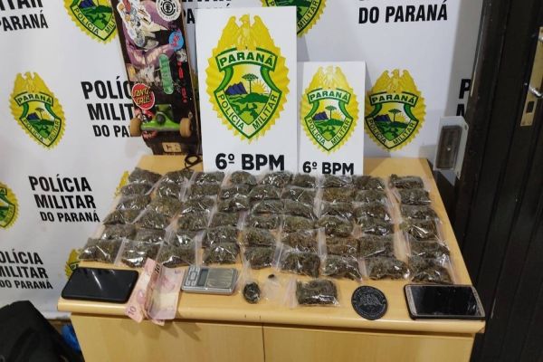 Homem é detido com maconha dentro complexo esportivo Ciro Nardi